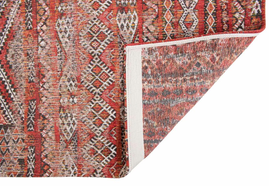 Louis De Poortere vloerkleed LX 9115 Antiquarian Kilim Fez Red back