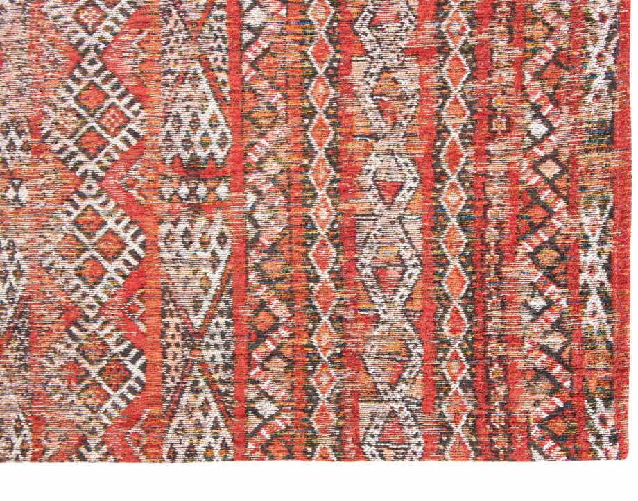 Louis De Poortere vloerkleed LX 9115 Antiquarian Kilim Fez Red corner